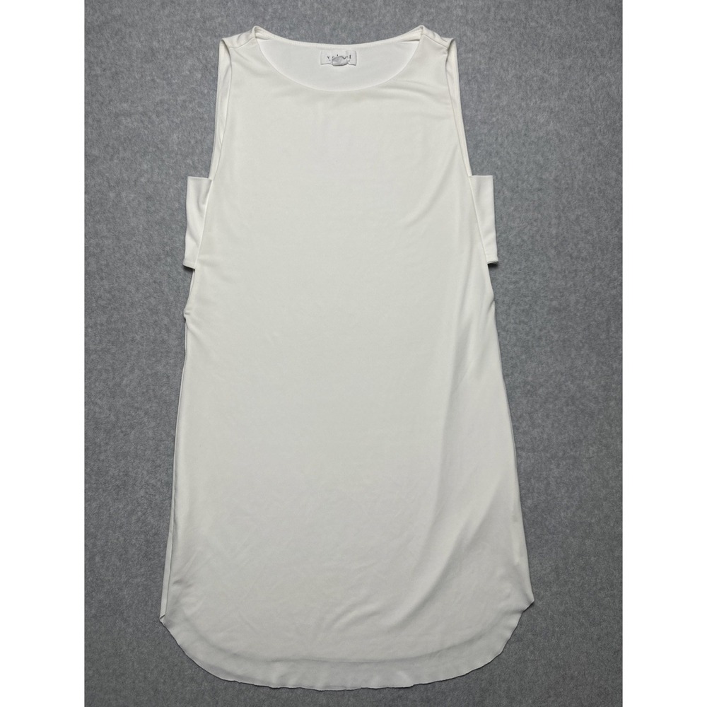 Velvet by Graham & Spencer Womens White Open Cut-out Sides Dress Size Small